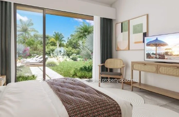 Villa PDS à vendre à Tamarin, 267m² habitables, 375m² de terrain, 4 chambres, bureau, piscine privée.
