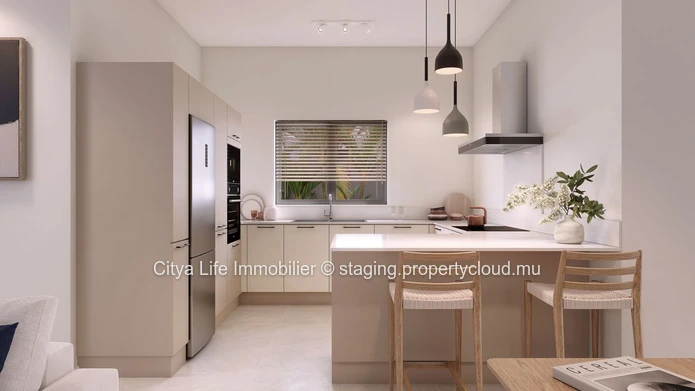 Duplex 3 chambres avec piscine privée à vendre à Haute Rive