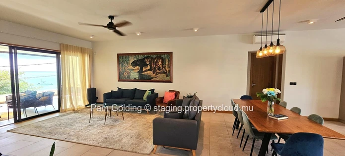 For Rent: Stunning 3-Bedroom Apartment with Ocean Views in Pereybere, Mauritius