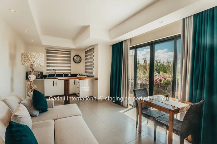 Belle Rivière Villa : 4 chambres avec piscine et vue sur mer, Île Maurice