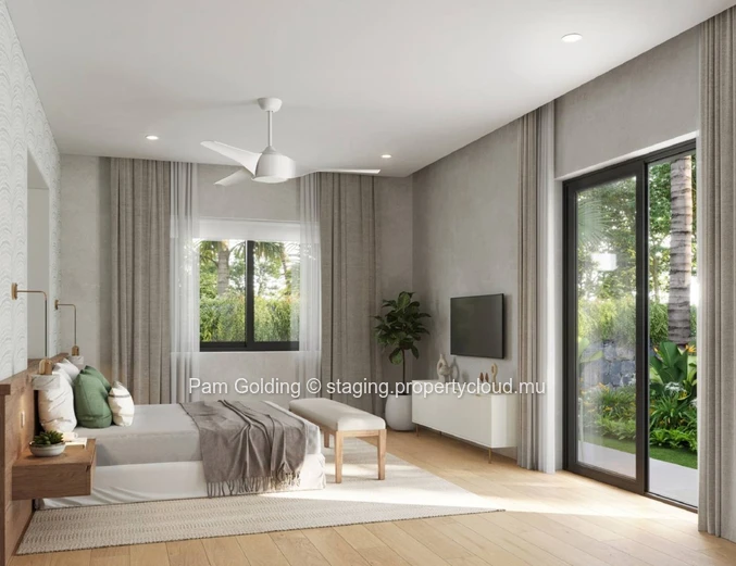 Villa de 4 Chambres avec Piscine Privée et Jardin – Pereybere