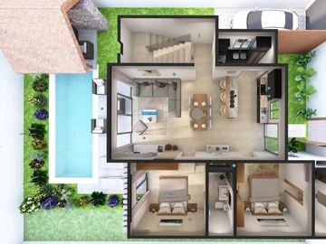 2 Bedroom Villa