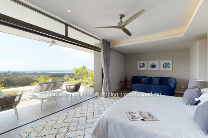 Villa de Luxe à Vendre à Bel Ombre – Vue Mer Panoramique et Accès Golf d'Exception