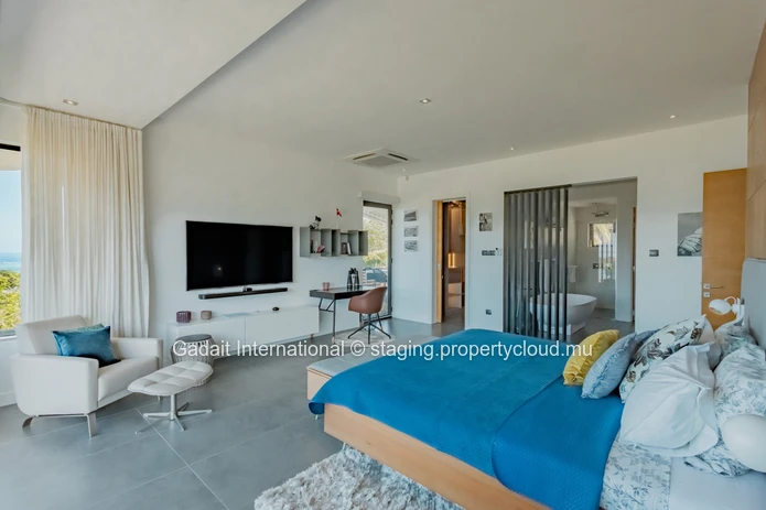 Exceptional Penthouse for Rent in Rivière Noire – Lagoon & Morne Brabant 180° View | Gadait International